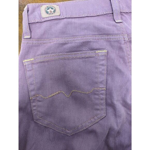 Red Engine Vintage Cayenne Low Rise Skinny Lavender Stretch Demin Women's Size 2 - Picture 10 of 12